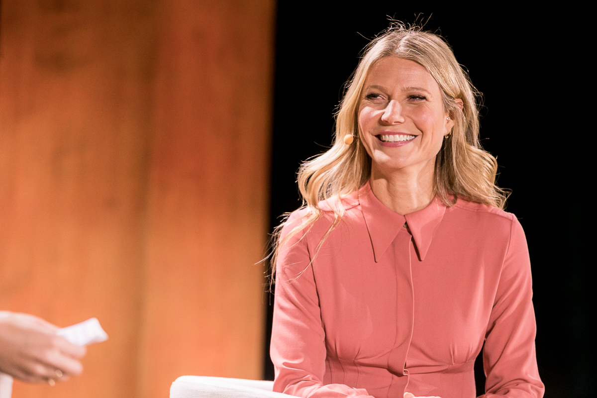 gwyneth-paltrow-smiling-on-stage Conference